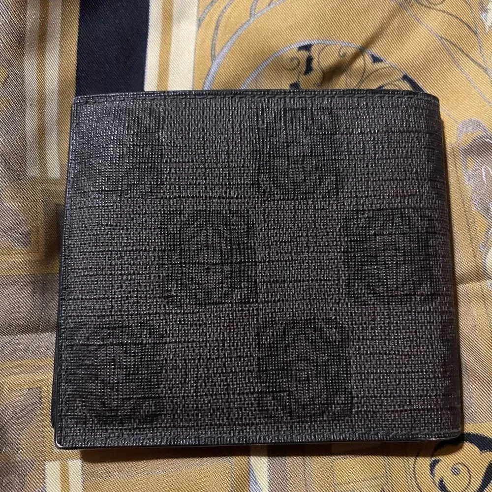 Loewe Black Monogram Bifold Wallet
